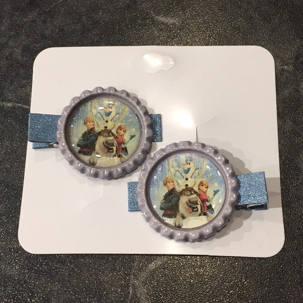 3 For $16 Frozen Hair Clips